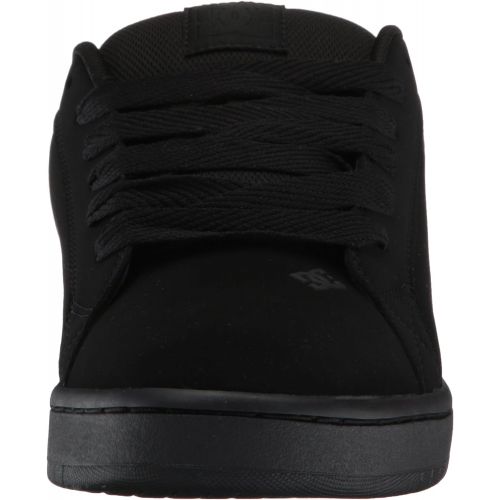  DC Mens Court Graffik SE Skate Shoe, Black/Grey, 7 D M US