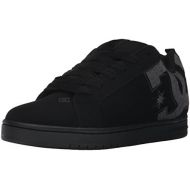 DC Mens Court Graffik SE Skate Shoe, Black/Grey, 9.5 D M US