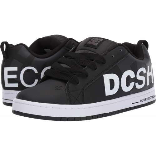  DC Mens Court Graffik Skate Shoe