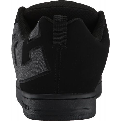  DC Mens Court Graffik SE Skate Shoe, black/battleship/black, 9.5 D M US