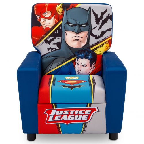  DC Comics Justice League Youth High Back Upholstered Chair by Delta Children