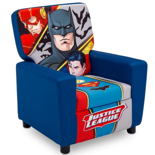  DC Comics Justice League Youth High Back Upholstered Chair by Delta Children