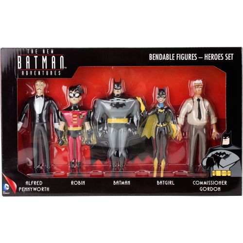  DC TNBA Heroes 5-Piece Bendable Boxed Set