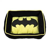 DC Comics for Pets DC Comics Batman and Superman Cuddler Dog Bed | Superhero Dog Beds for Small to Medium Sized Dogs | Comfortable and Soft Dog Bed with Raised Rim | Pet Bed Measures 19 x 15