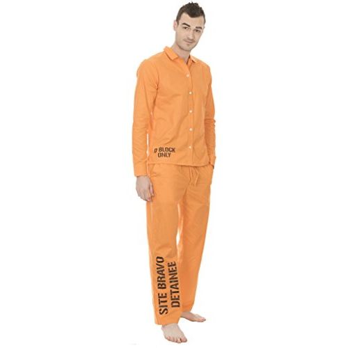  할로윈 용품DC Comics Suicide Squad Site Bravo Detainee 2 Piece Mens Costume Set