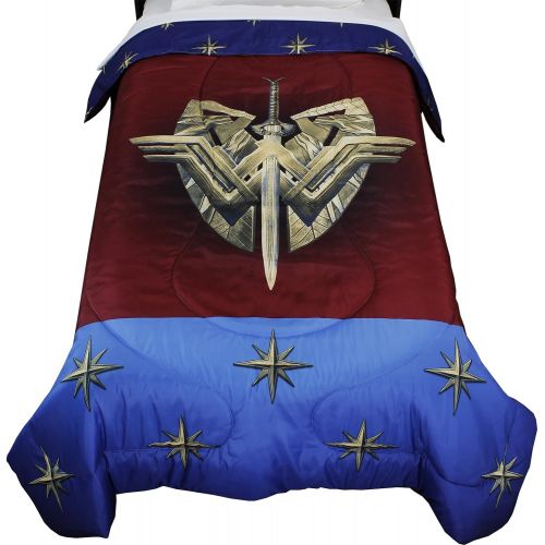  Wonder Woman DC Comics Twin Comforter Themyscira Bedding