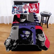 DC Justice League Kids DC Justice League Icons Of Justice Full Size Plush Bedding Throw Blanket - 62 x 90