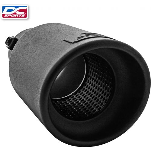  DC Sports EX-1012B Black Muffler Tip