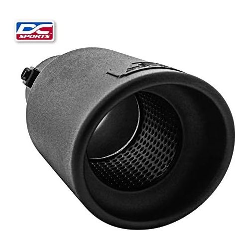  DC Sports EX-1012B Black Muffler Tip