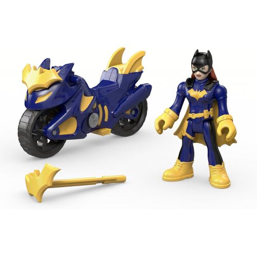  Fisher-Price Imaginext DC Super Friends, Batgirl & Cycle