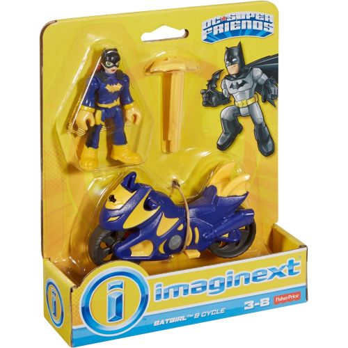  Fisher-Price Imaginext DC Super Friends, Batgirl & Cycle