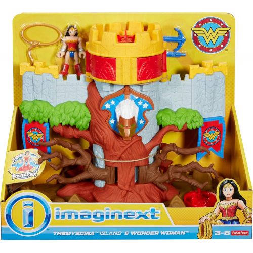  Fisher-Price Imaginext DC Super Friends, Themyscira Island & Wonder Woman