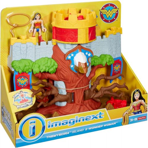  Fisher-Price Imaginext DC Super Friends, Themyscira Island & Wonder Woman