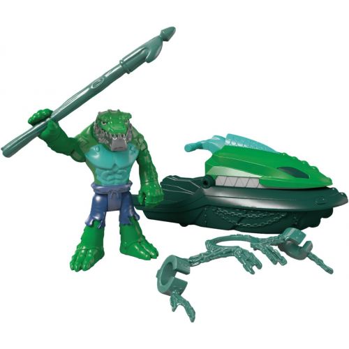  Fisher-Price Imaginext DC Super Friends, K. Croc & Swamp Ski