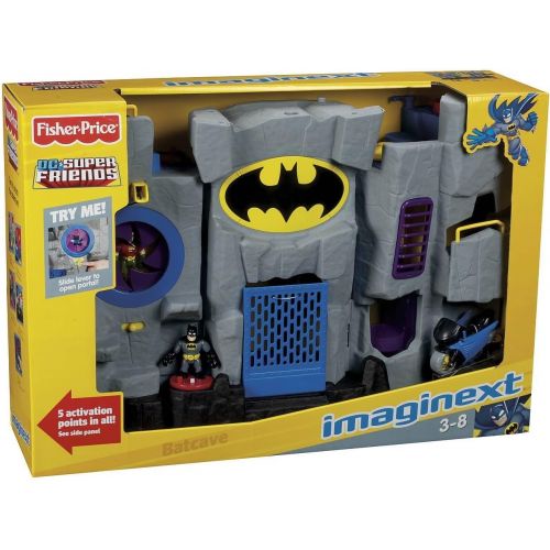  Fisher-Price Imaginext Adventures DC Super Friends Bat Cave