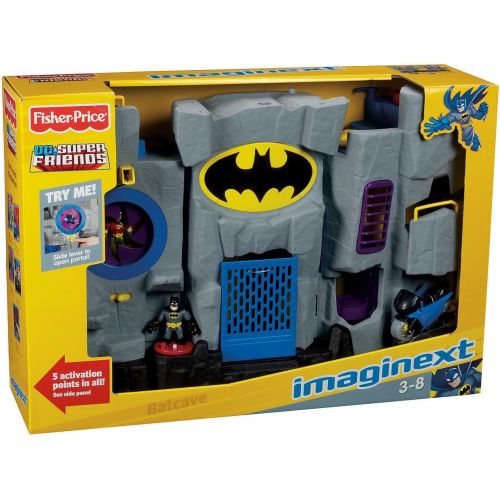  Fisher-Price Imaginext Adventures DC Super Friends Bat Cave