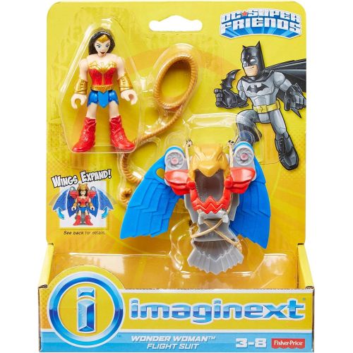  Fisher-Price Imaginext DC Super Friends, Wonder Woman Flight Suit