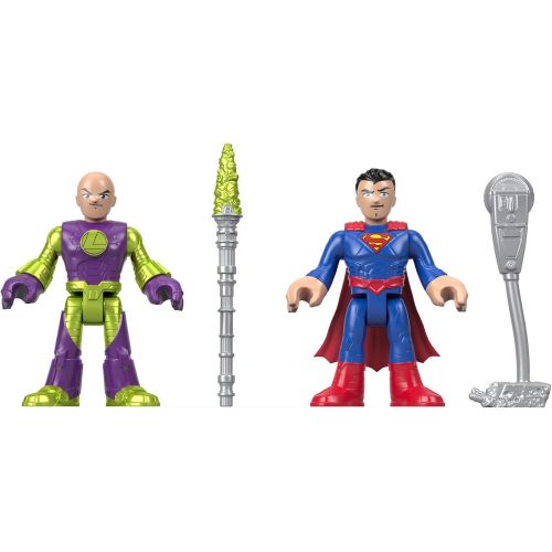  Fisher-Price Imaginext DC Super Friends, Superman & Lex Luthor