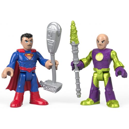  Fisher-Price Imaginext DC Super Friends, Superman & Lex Luthor