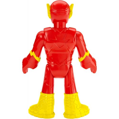  Fisher-Price Imaginext DC Super Friends The Flash XL, Extra-Large Super Hero Figure for Preschool Kids Ages 3-8 Years
