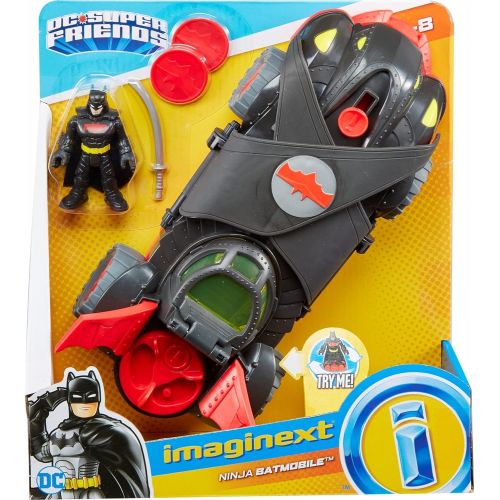  Fisher-Price Imaginext DC Super Friends, Ninja Armor Batmobile