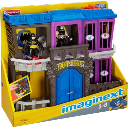  Fisher-Price Imaginext DC Super Friends, Gotham City Jail, Standard Packaging