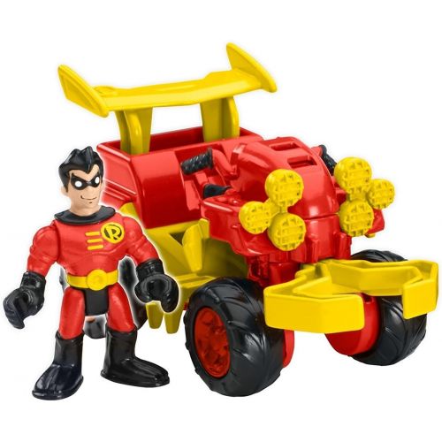  Fisher-Price Imaginext DC Super Friends Streets of Gotham City Robin & ATV