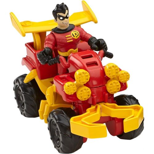  Fisher-Price Imaginext DC Super Friends Streets of Gotham City Robin & ATV