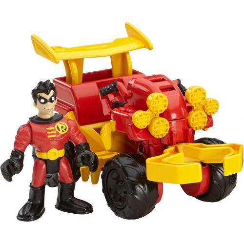  Fisher-Price Imaginext DC Super Friends Streets of Gotham City Robin & ATV