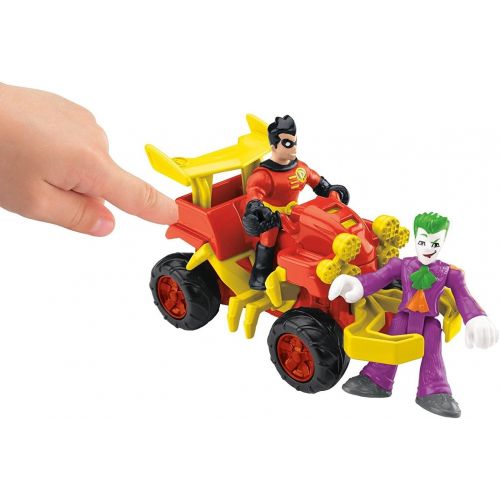  Fisher-Price Imaginext DC Super Friends Streets of Gotham City Robin & ATV