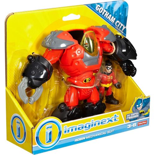  DC Super Friends Fisher-Price Imaginext Robin Mechanical Suit