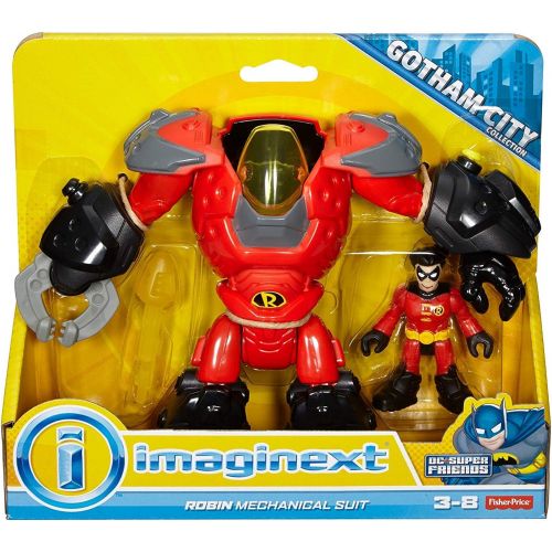  DC Super Friends Fisher-Price Imaginext Robin Mechanical Suit