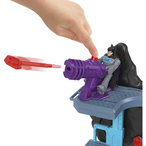  DC Super Friends Fisher-Price Imaginext Bat-Tech Batcave, Batman playset with Lights and Sounds for Kids Ages 3 to 8 Years