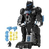 DC Super Friends Bat-Tech Batbot, Transforming 2-in-1 Batman Robot and Playset with Lights and Sounds for Kids Ages 3-8 Multi