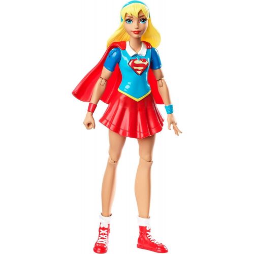  DC Super Hero Girls Wonder Woman with Magic Lasso Action Doll + Supergirl with Cape Super Hero 6 High Figures 2-Pack