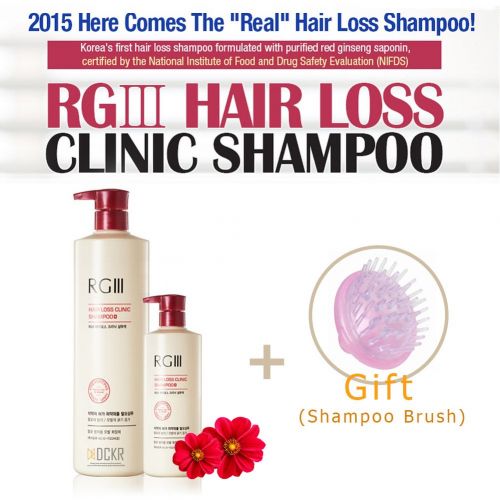  DCKR Natural Clinic Shampoo RGIII - Best Organic Red Ginseng Ingredients for Anti-Hair Loss &...