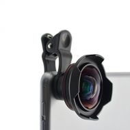 DCKina HD Full Frame Super Wide Angle Lens for Apple iPhone 8, 7, 6 Plus, 6, 6, iPad Pro, iPad Air, iPad Mini, Smartphones, Tablets