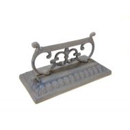 /DCMach Boot Scraper Floor Unit Cast Iron 10 wide Portable Vintage Look