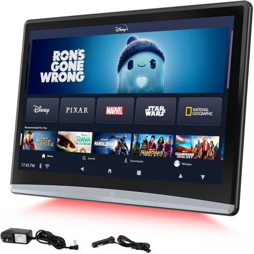  [아마존베스트]DDAUTO 12.5 Android 9.0 Car Headrest Video Player with WiFi TV Monitor Touch Screen, Support Netflix YouTube Sync Screens Phone Mirroring Bluetooth FM-DD125S