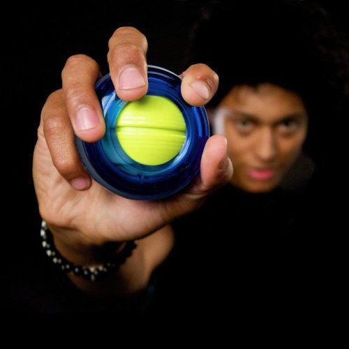  [아마존베스트]DDDD store Energy Ball for Hand and Arm Muscles Training with Grip Band and Highly Resistant Plastic Housing - Manual Trainer, Rotating Ball