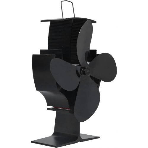  DDGD 4 Blades Stove Fan Heat Powered Wood/Log Fan Eco Friendly Heat Circulation For Wood/Log Fireplace