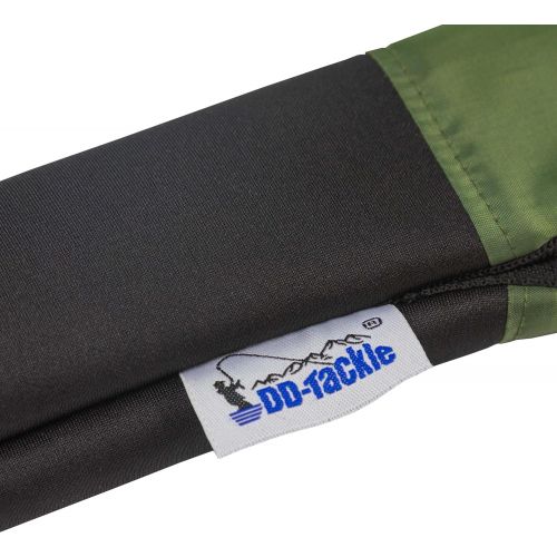  [아마존베스트]DD-Tackle Set of 2Rod Neoprene Fishing Rod Tip ProtectorRod Protection Waterproof Velcro Rods Knee Pads