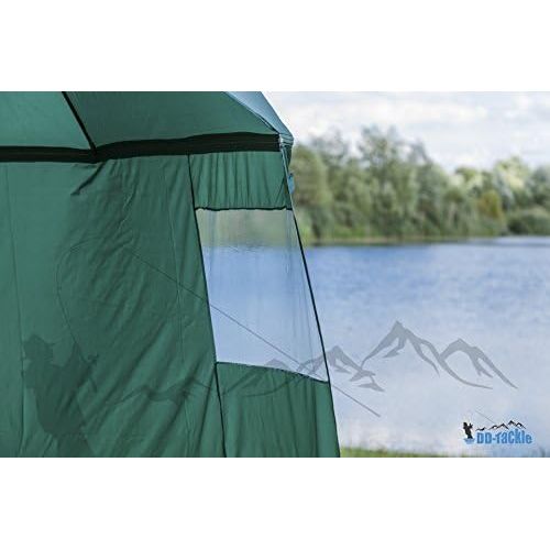  [아마존베스트]DD Tackle Deluxe XXL 2,60m Fishing Umbrella + Umbrella HolderTent