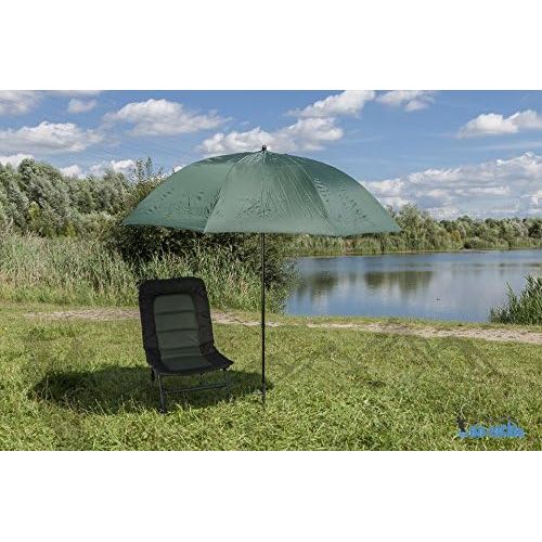  [아마존베스트]DD Tackle Deluxe XXL 2,60m Fishing Umbrella + Umbrella HolderTent