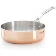 DE BUYER Sauteuse, Kupfer, braun, 24 cm