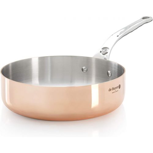  DE BUYER Sauteuse, Kupfer, braun, 24 cm