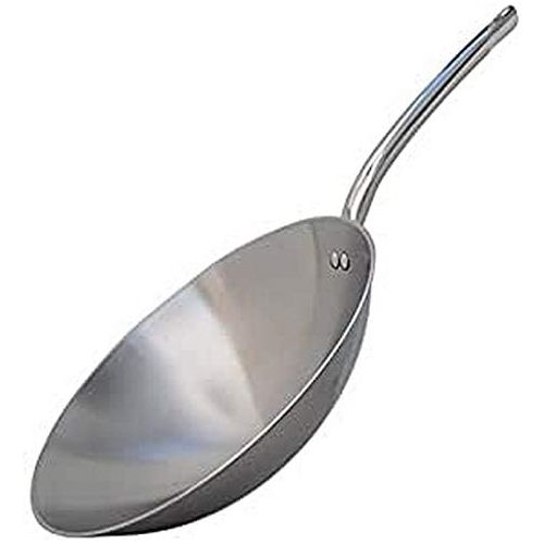  DE BUYER Wok, Edelstahl, Silber, 10 cm