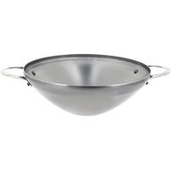 DE BUYER 5619.32Wok, Stahl, grau, 32cm