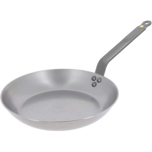  De Buyer 5610.24 Mineral B Element Bratpfanne, Eisen, silber, Ø 24 cm