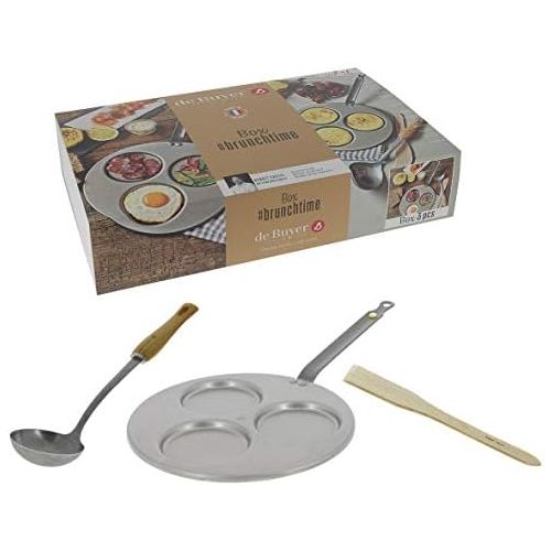  De Buyer 5612.01 Box # Brunchtime: Triblinis + Pfannenwender + Schoepfloeffel